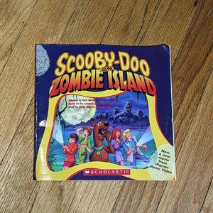 Scooby-doo On Zombie Island Paperback Vintage Kids Horror Halloween